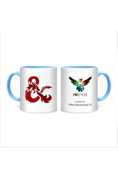 Generic FMstyles Dungeons & Dragons Mug, Blue, FMS581
