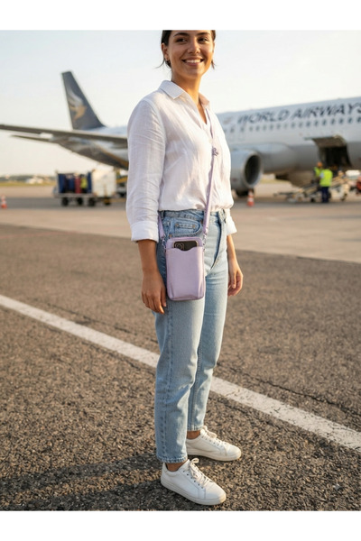 valentina victoria Valvic Genuine Leather Phone Holder and Card Holder for Wo...