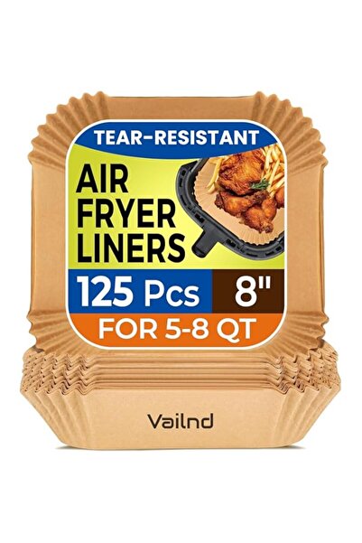 Generic vailnd Air Fryer Paper Liners,125Pcs Parchment Paper, Disposable Pape...