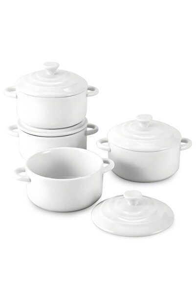 Generic Angju Ramekins with Lids, Mini Cocotte Set, Small Casserole Dishes wi...