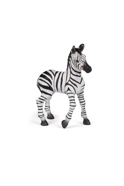 Generic Papo -Hand-Painted - Figurine -Wild Animal Kingdom - Zebra Foal -5012...
