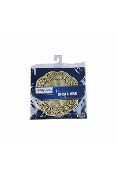 Generic Hotpack HSMRDG6P5 Round Doilies 50-Pieces, 6.5-Inch Size, Gold