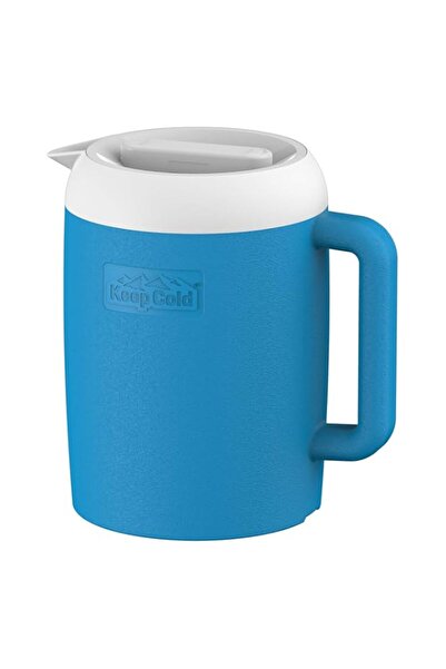 Generic Cosmoplast Plastic Insulated Cooler Water Jug 1 Liter - Light Blue