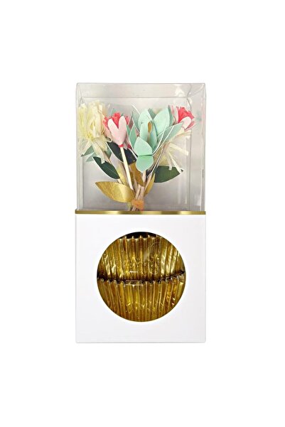 Generic Meri Meri Flower Bouquet Cupcake Kit