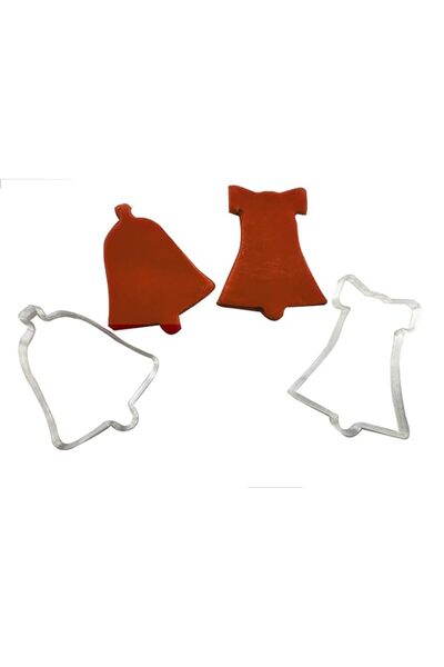 Generic 2 Shapes Christmas Liberty Bell and Single Christmas Church Bell/ Tem...