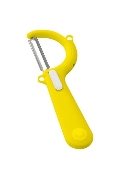 Generic EMSA 2-in-1 Dual Blade Peeler, Yellow Handle
