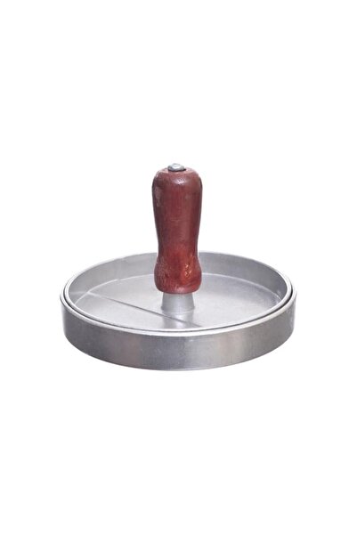 Generic Burger Press Meat Poultry Silver/Brown 11Inch
