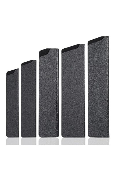 Generic 5-Piece Universal Knife Edge Guard Set, Soft Felt Lined Blade Protect...