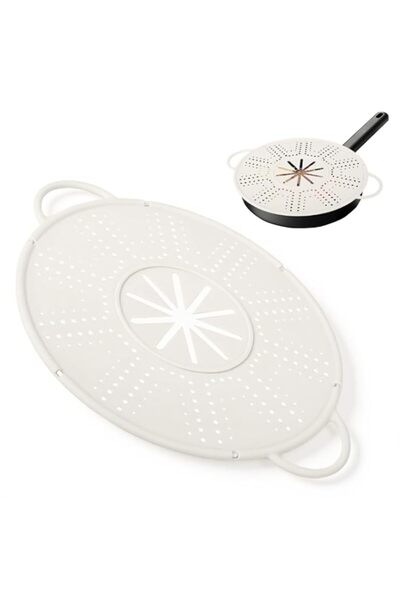 Generic HASTHIP® Silicone Splatter Screen for Frying Pan, 13 Inch Grease Spla...