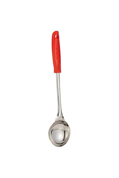 Generic Raj Red Handle Laddle Spoon, 8 Cm, RPHL01, Serving Spoon , Rice Spoon...