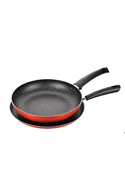 Generic BERGNER ULTRA 2PCS NON-STICK COOKWARE SET, FRYPAN 26CM + TAWA 28CM, P...