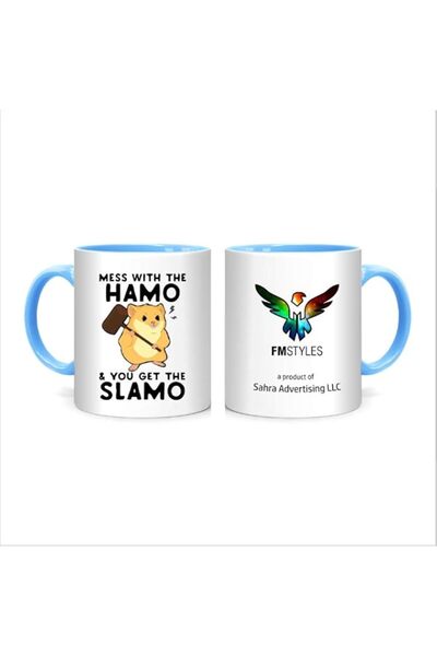 Generic FMstyles Mess with the Hamo & You Get the Slamo, Mug, Blue, FMS496