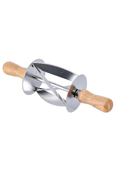 Generic Royalford croissant roller cutter - stainless steel perfect shaped pa...