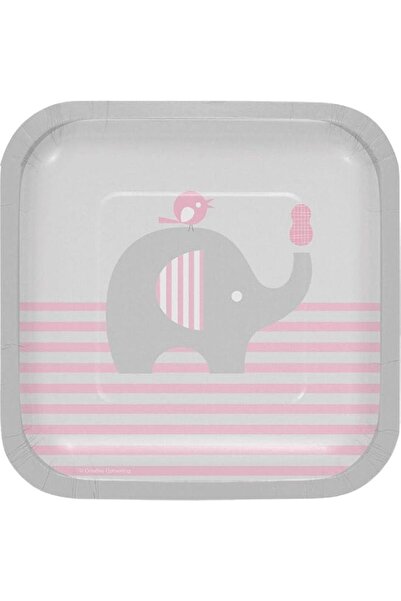 Generic Creative Converting Little Peanut Girl 7-Inch Size Deep Dish Square D...