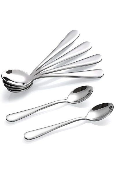 Generic Hiware 6-Piece Demitasse Espresso Spoons, 4 Inches Stainless Steel Mi...