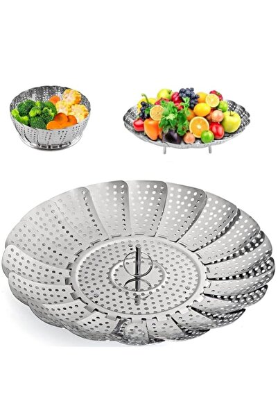 Generic ZOCY Steamer Basket Stainless Steel Vegetable Steamer Food Basket for...