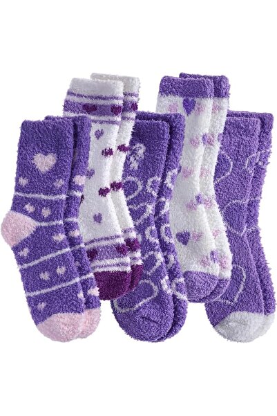 GENERAL Sd Bing Women's Soft Fleece-Lined Socks, Soft and Fluffy Home Sleep S...