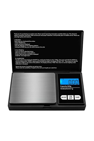 Generic X spring Pocket Scale, 500g x 0.1g High Precision Gram Scale for Kitc...
