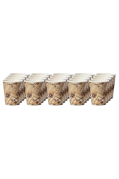 Generic Paper Kahwa Cups 250-Pieces, 2.5 oz Capacity, Coffee Bean