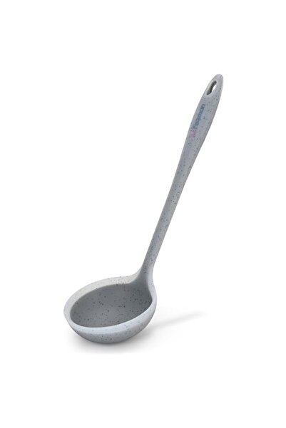 Generic Fissman Ladle Mauris Grey 32cm, Non-Stick Heat Resistant Seamless Kit...