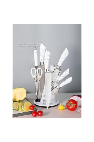 Generic NKX 8-Piece Stainless Steel Knife Set