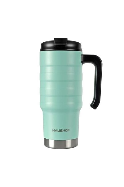Generic HAUSHOF Travel Tumbler 700 ml/24 Oz, Double Wall Vacuum Insulation Fl...