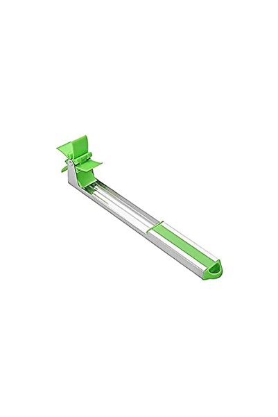 Generic Windmill Shape Watermelon Cutter Slicer Green/Silver 30X7Centimeter