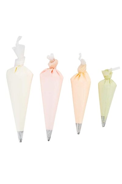 Generic Restaurantware Pastry Tek Piping Bag Set, Set Of 4 Reusable Icing Bag...