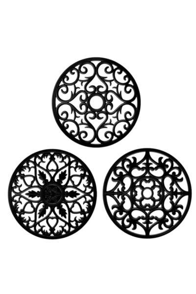 Generic Silicone Trivet Mat, Heat-Resistant Hot Dish Pad, Microwave & Pot Pro...