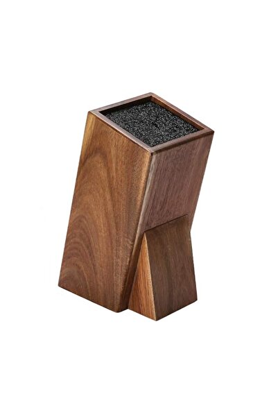 Generic Aomiesen Universal Acacia Wood Knife Holder，Knife Holder, Large Capac...