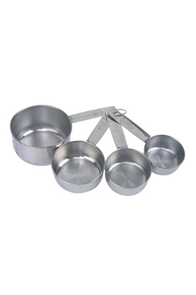 Generic Dexam 17840994 Faringdon Set of 4 Stainless Steel Measuring Cups, 60,...