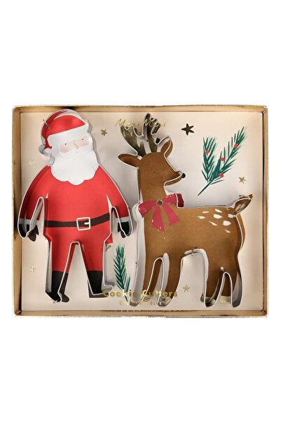 Generic Meri Meri Santa & Reindeer Christmas Cookie Cutters