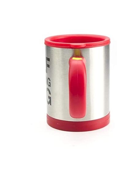 Generic Red color Self Stirring Mug Cup Hot Drink Tea Coffee Gadget Travel Ca...
