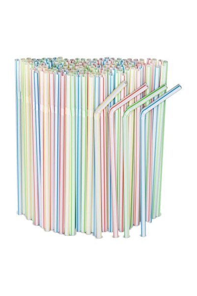 Generic Duravel Individually Wrapped, 6mm x 240mm, 50 Pieces,Colourful Drinki...
