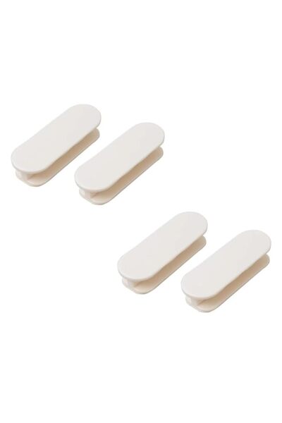 Generic Self-Stick Cabinet Handles, 4 Pack Adhesive Drawer Pulls for Kitchen ...