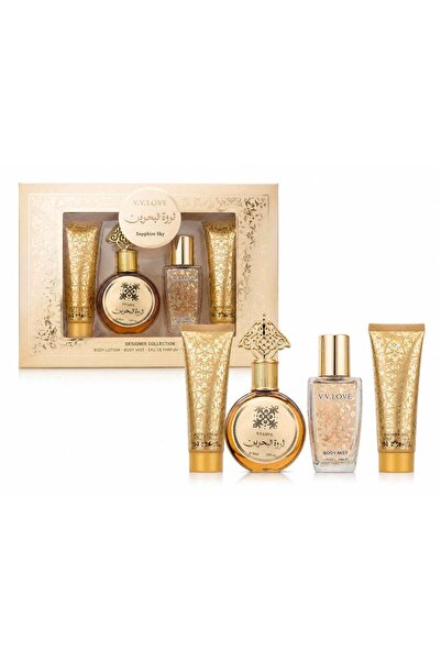 V.V LOVE مجموعة عطور فاخرة من V.V.LOVE تحمل اسم كنز البحرين سافاير سكاي - تتض...