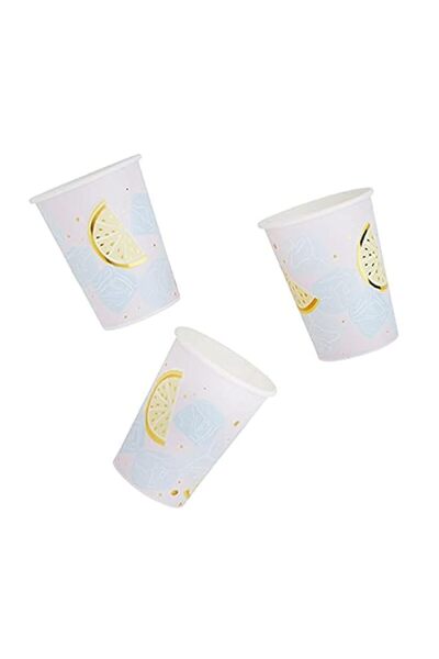 Generic CLUB GREEN 10 Pastel Cocktail Paper Cups, Multi-Colour, 16 x 7.5 x 7....