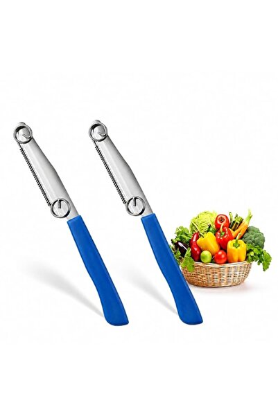 Generic 3-in-1 Multifunctional Vegetable & Fruit Slicing Knife (2 Pcs) | Stai...