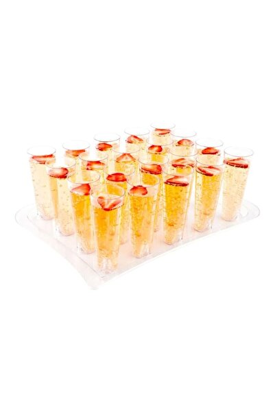 Generic Restaurantware-14.5 Inch Plastic Serving Platters, 5 For 5 0Z Round T...