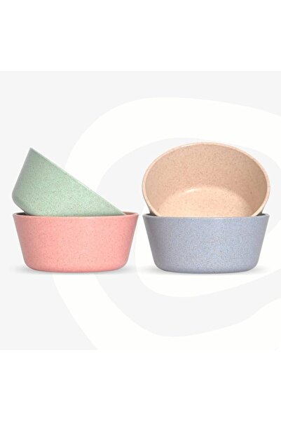 Generic eha Set of 4 Earth-Friendly Curry Bowls for kitchen | 175 ml | Ice Cr...