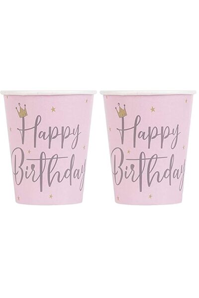Generic Unique Swan Birthday Cup (Pack of 2)