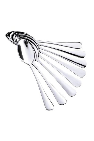 Generic XMSAMPLE Dinner Spoons Set 18/10 Stainless Steel Tablespoon Table Sou...