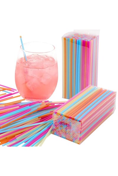 Generic THE WHITE SHOP Bulk Colorful Neon Drink Stirrers, Coffee Stirrers (50...
