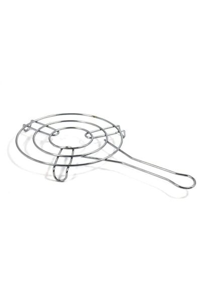 Generic AKDC Hot Pot Holder with handle Hot Dish Stand silver Color Plated St...