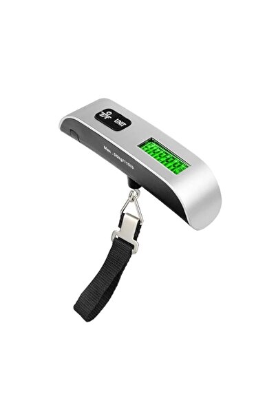 Generic Portable Lcd Digital Weight Scale Silver/Black