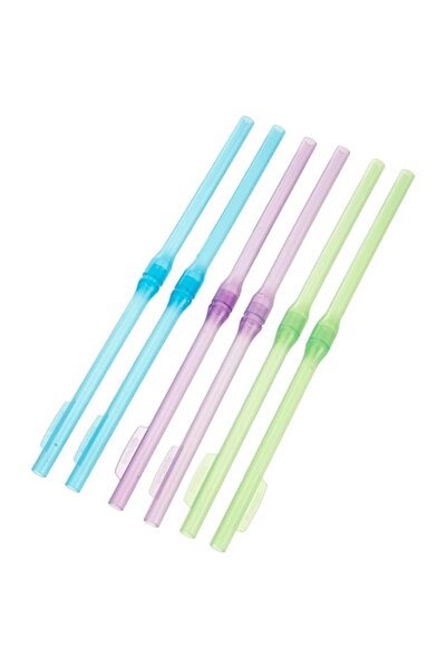 Generic Sistema REUsable Drinking Straws 6 Pcs, 9414202214119
