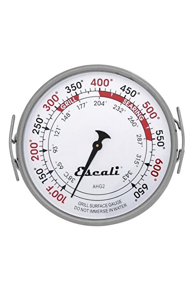 Generic Escali AHG1 NSF Certified Direct Grill Surface Thermometer, 100-500F ...