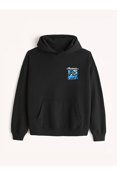 Let's Wear Car Printed Premium Sweatshirt for Kids