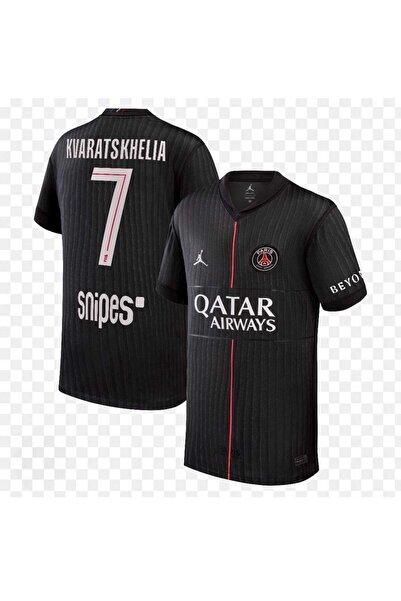BYSPORTAKUS Psg 2025/26 Sezonu Kvaratskhelia Alternatif Forması ( FOURTH STAD...