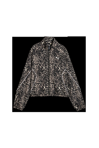 Puma SPORT ANIMAL FZ Jacket Kahverengi Kadın Sweatshirt